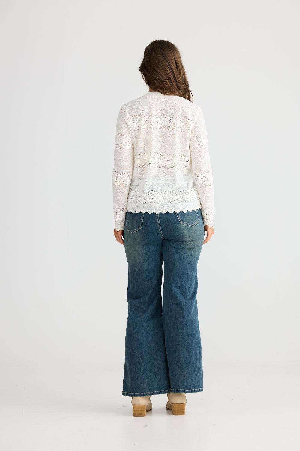 Liora Top - White-Tops-Talisman-The Bay Room