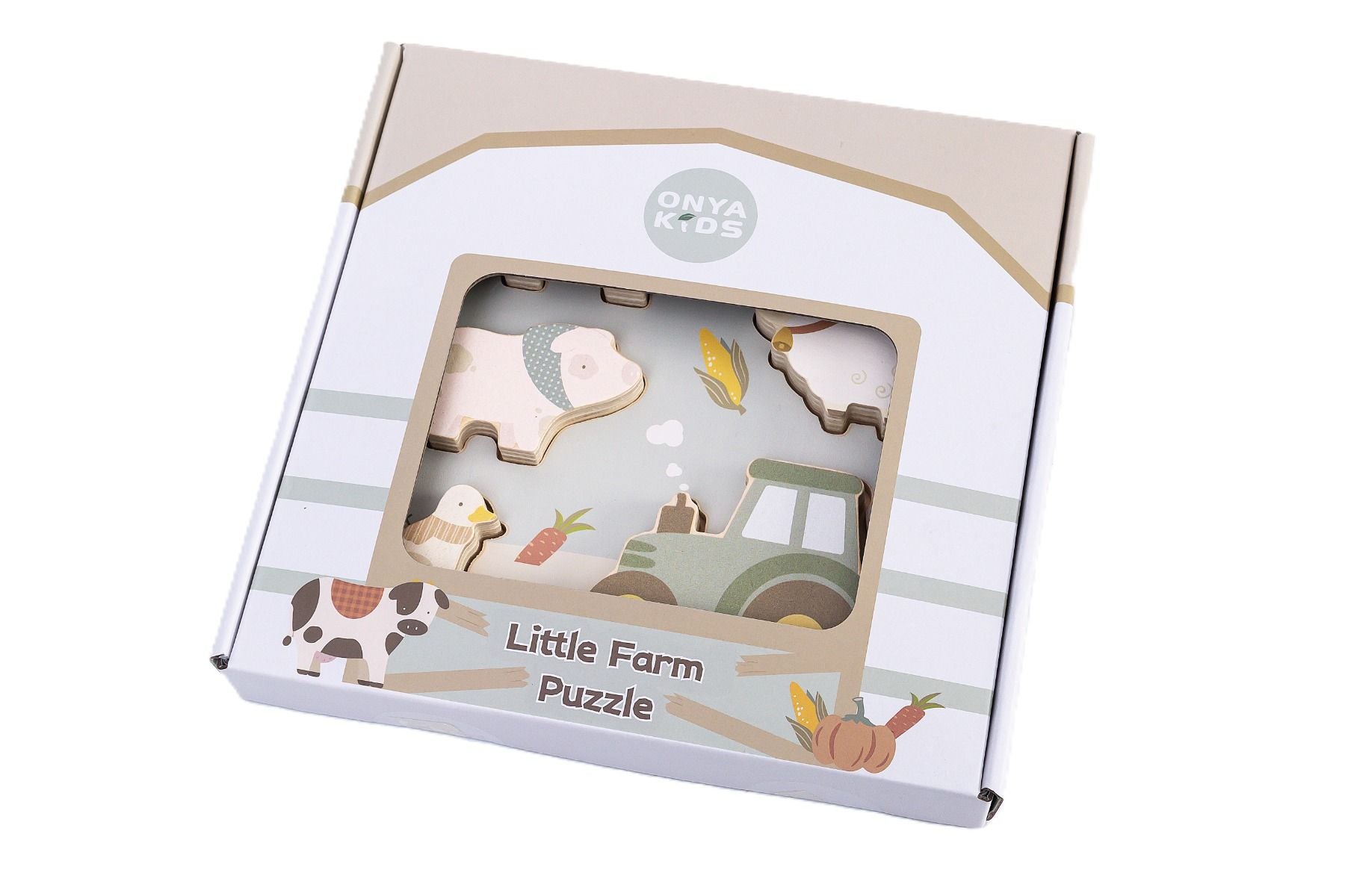 Little Farm Wooden Puzzle-Toys-ToysLink-The Bay Room
