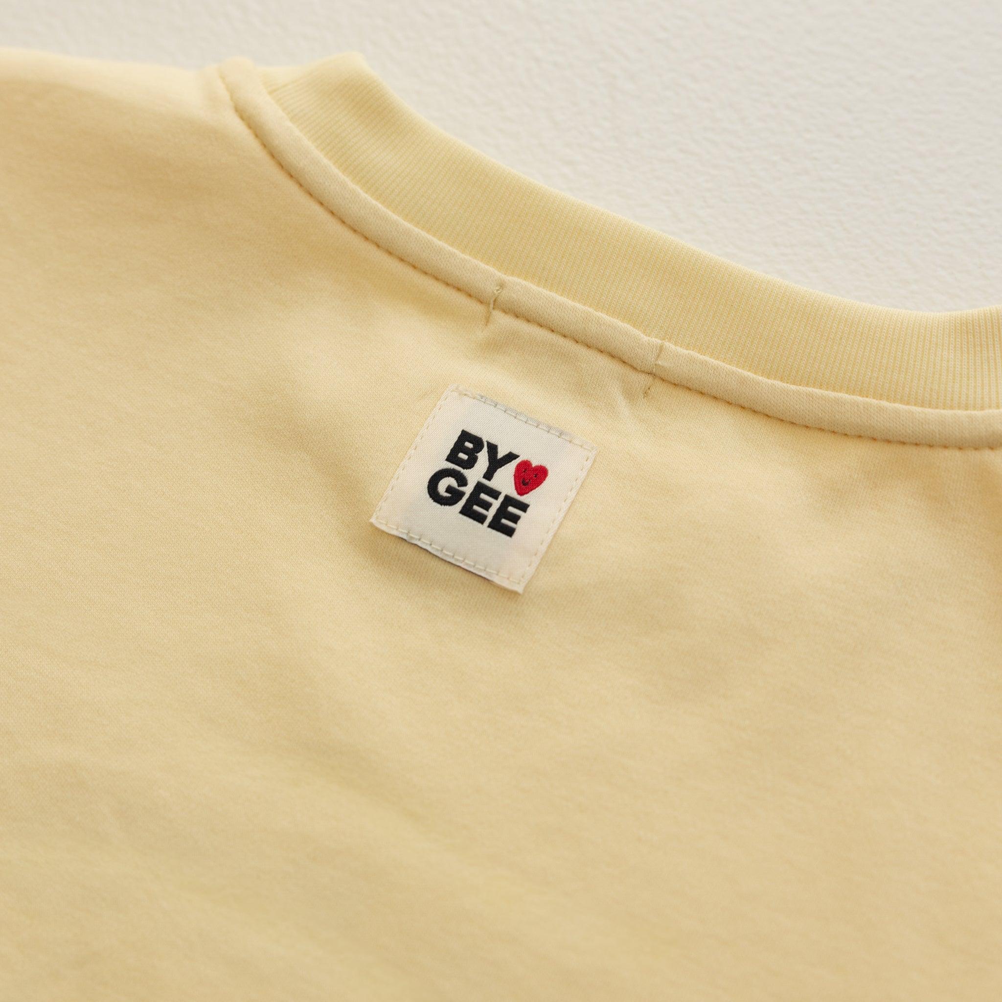 Little Guys Oversized Boxy Tee - Butter-Clothing & Accessories-BY GEE-The Bay Room