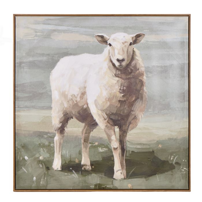 Little Lamb Wall Art 80x80cm-Wall Decor-Amalfi-The Bay Room