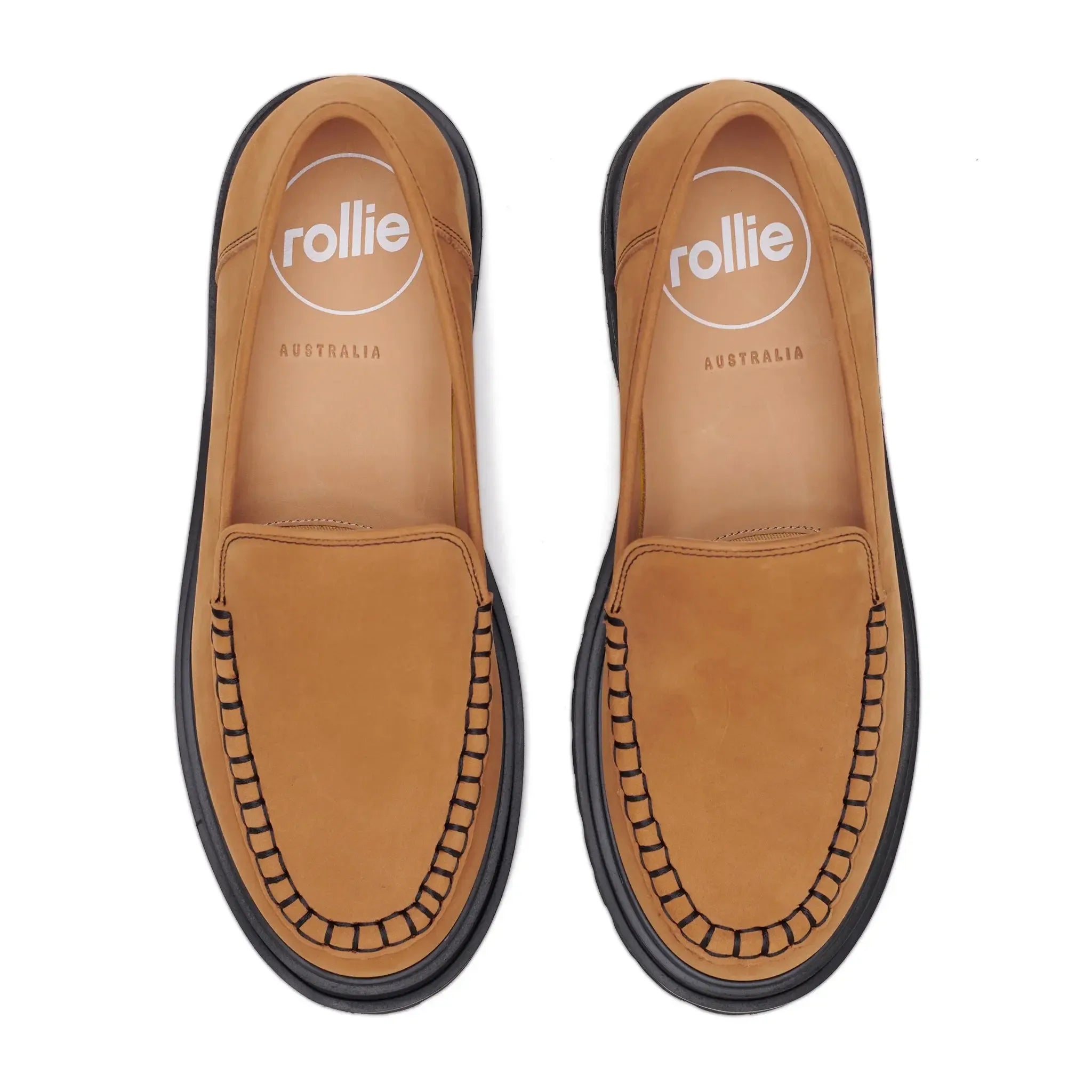 Loafer Step Moccasin Chestnut-Footwear-Rollie-The Bay Room