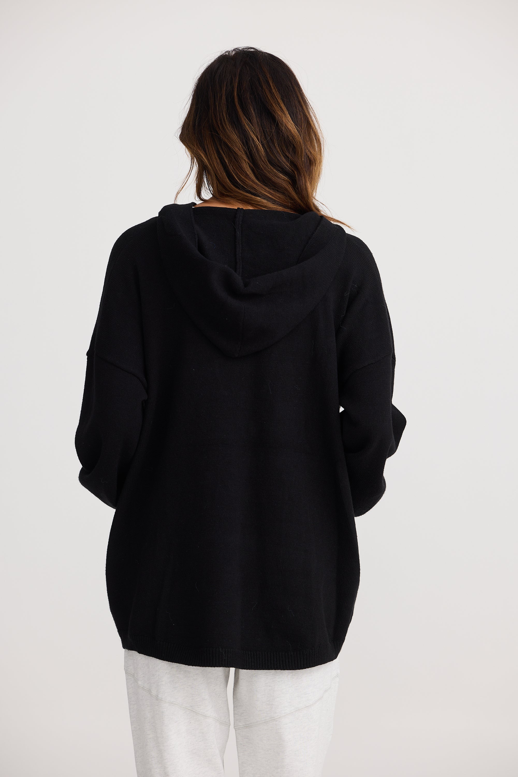 Loft Knit - Black-Knitwear & Jumpers-Home Love-The Bay Room