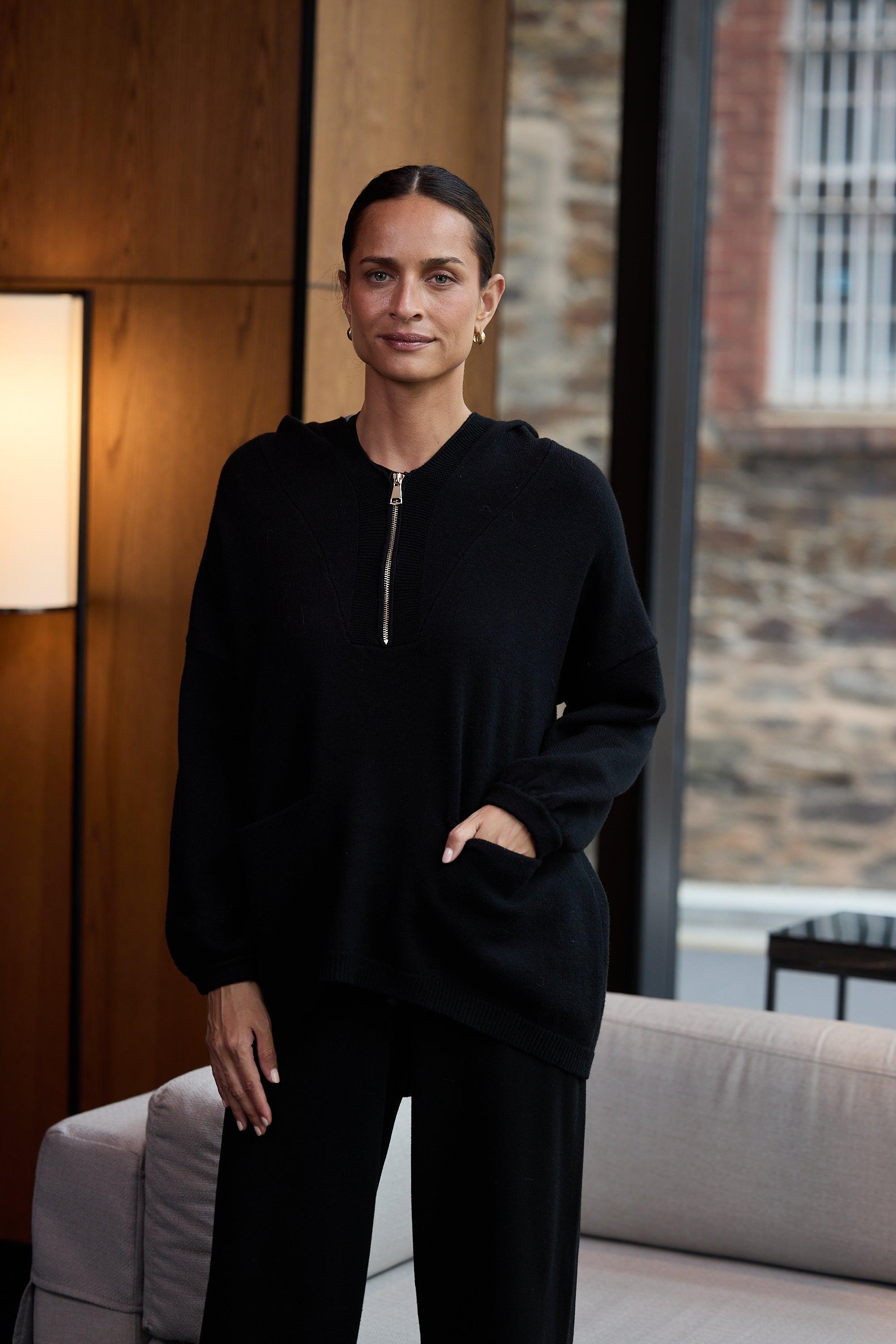 Loft Knit - Black-Knitwear & Jumpers-Home Love-The Bay Room