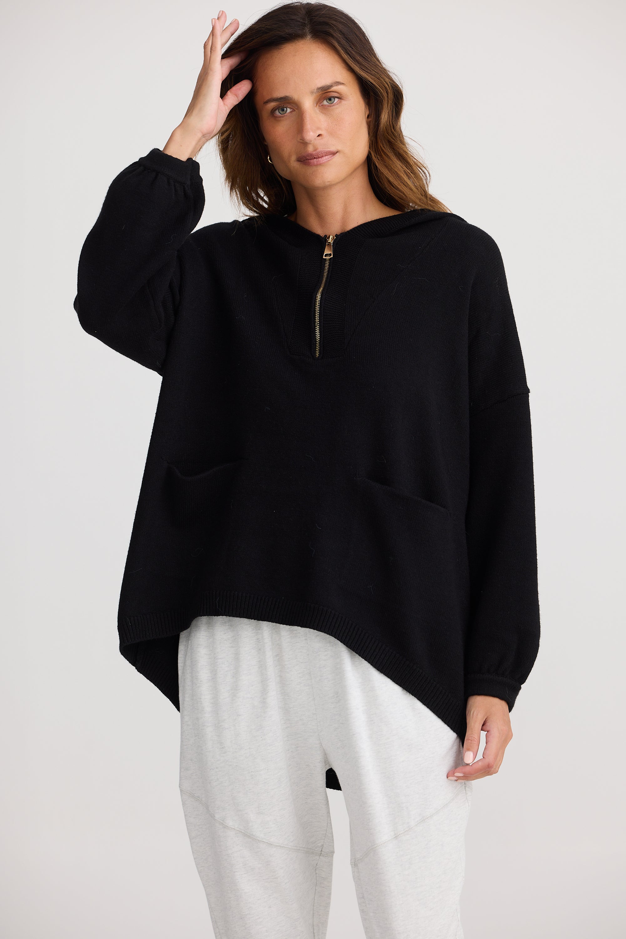 Loft Knit - Black-Knitwear & Jumpers-Home Love-The Bay Room