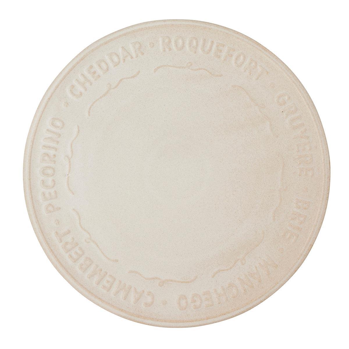Loire Ceramic Cheese Platter 36cm Natural-Dining & Entertaining-Coast To Coast Home-The Bay Room