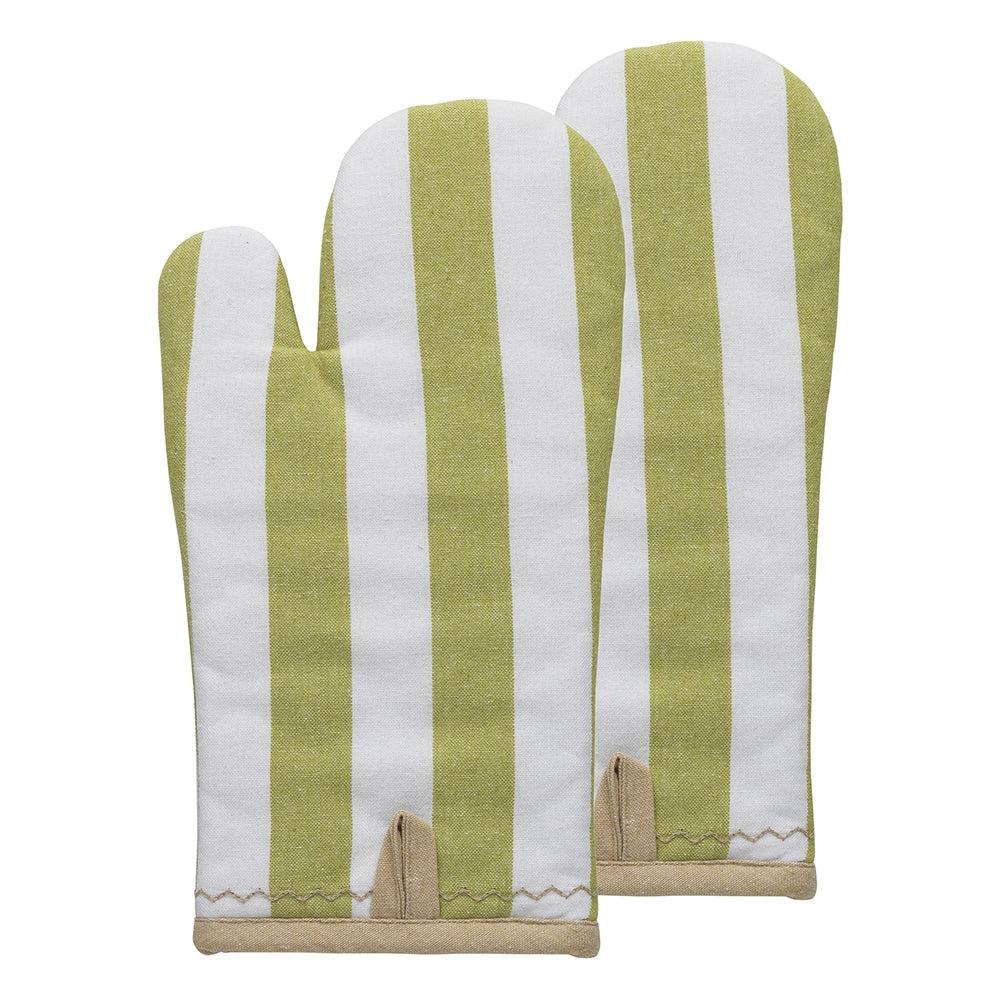 Lola Set/2 Oven Glove Lime-Kitchenware-Porto-The Bay Room