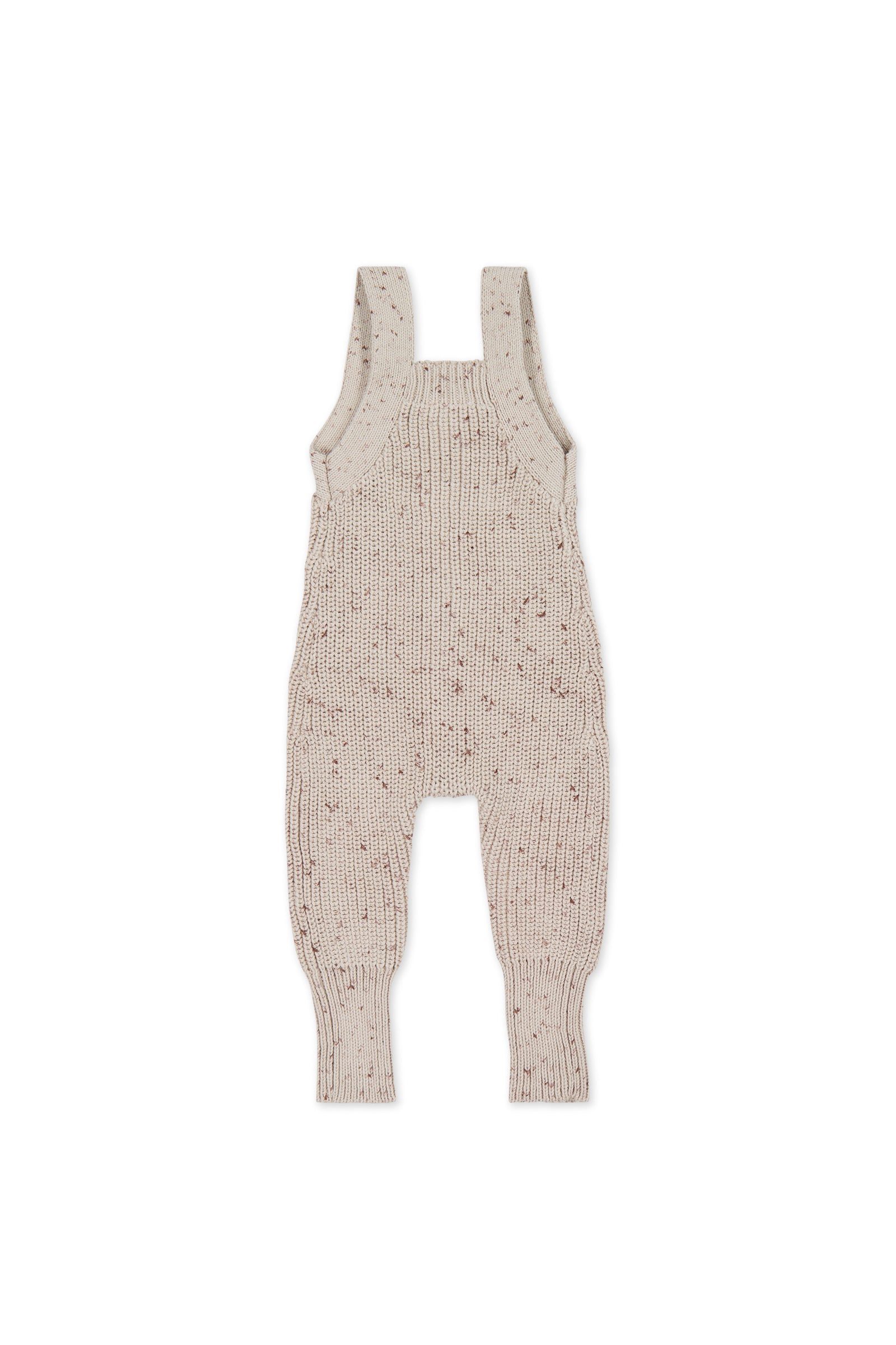 London Knitted Playsuit - Oatmeal Little Fawn Elk Fleck-General-Jamie Kay-The Bay Room