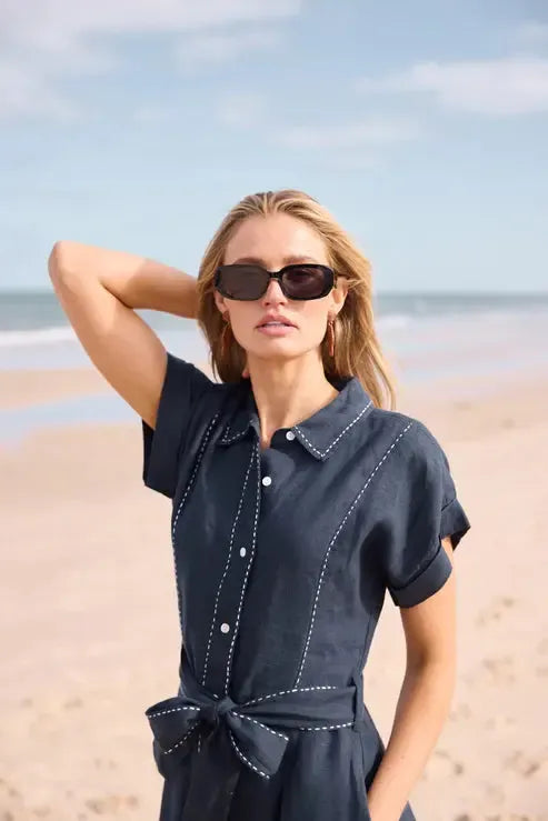 London Sunglasses - Black-Headwear & Sunglasses-Holiday-The Bay Room