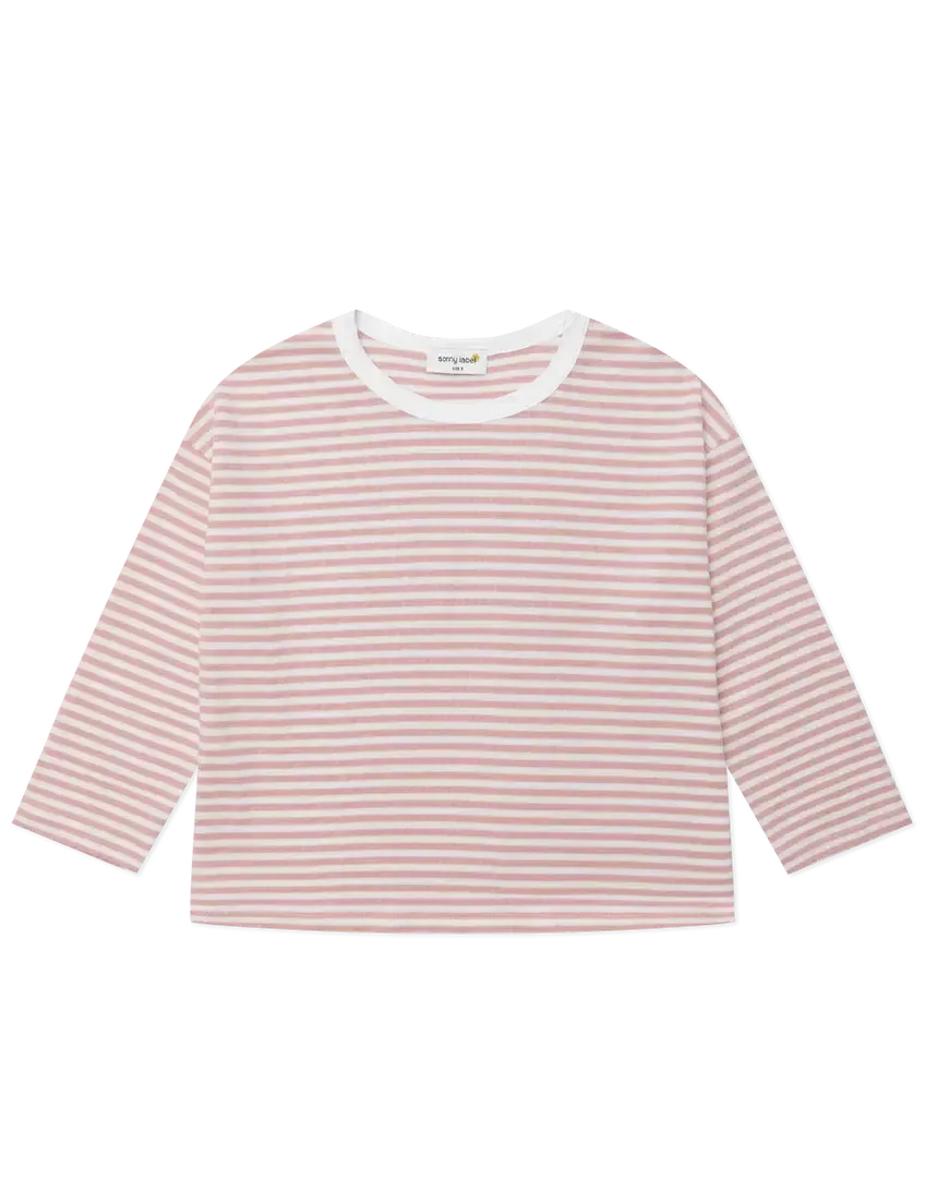 Long Tee in Pink Stripe-Clothing & Accessories-Sonny Label-The Bay Room