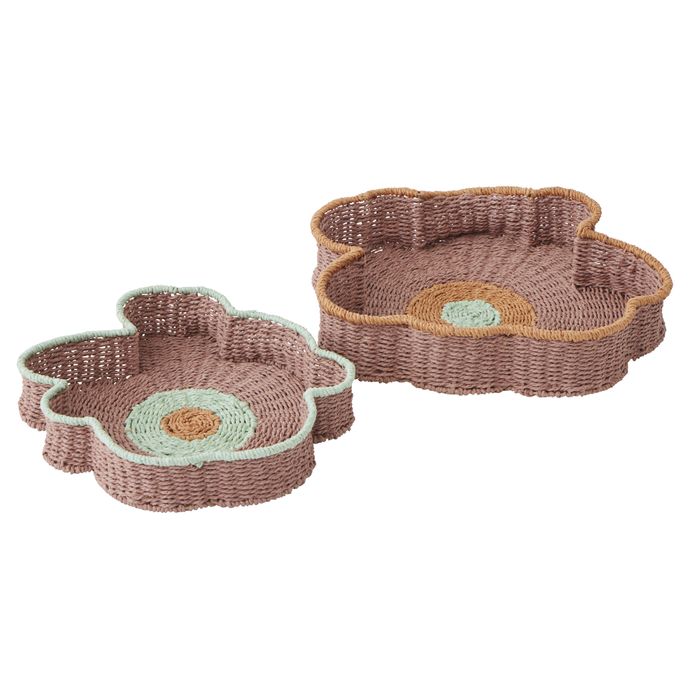 Lou Lou Woven Tray-Decor Items-Coast To Coast Home-The Bay Room