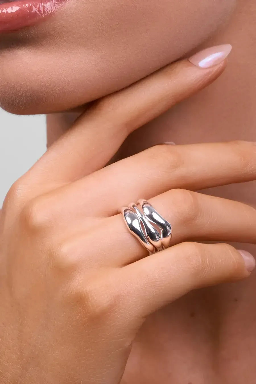 Louella Silver Ring-Jewellery-Liberte-The Bay Room