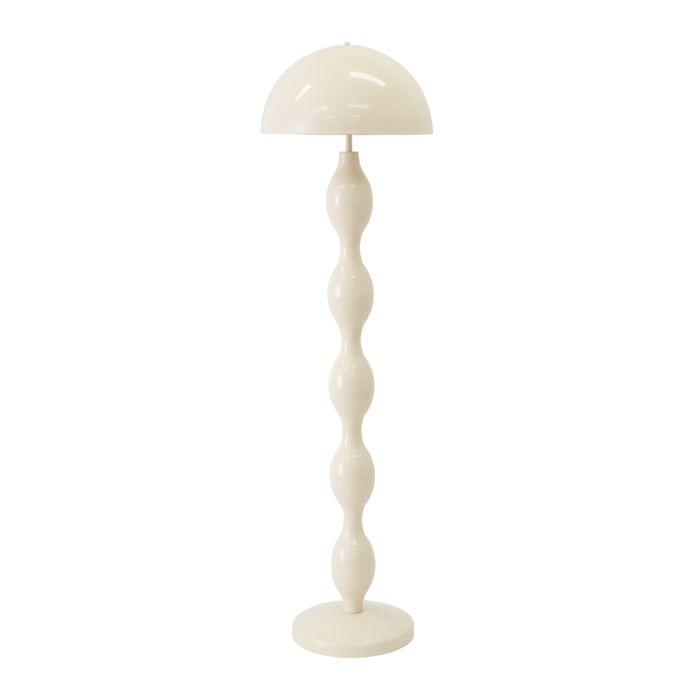 Lucca Metal Floor Lamp 40x149cm Ivory-Lighting-Coast To Coast Home-The Bay Room