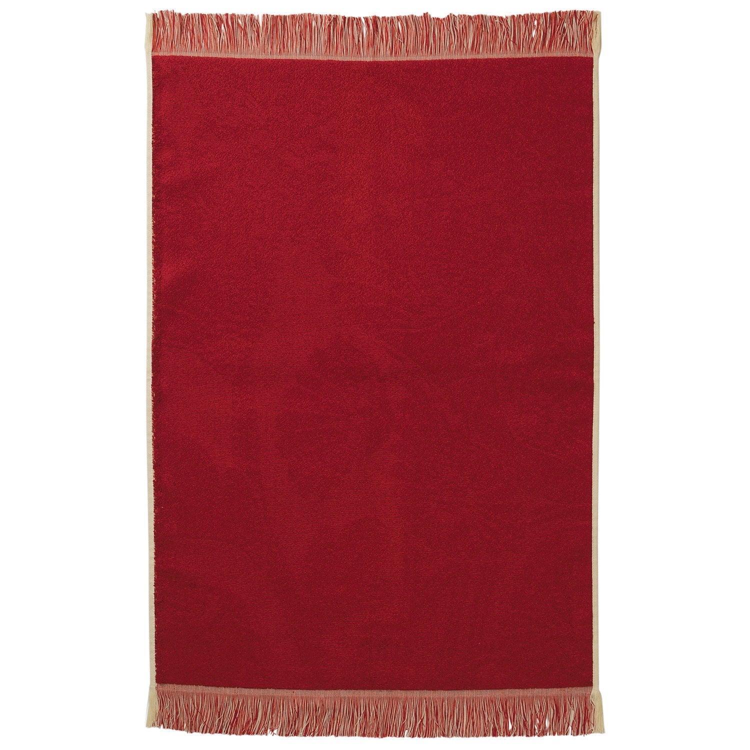 Lucia Hand Towel - Crimson-Soft Furnishings-Sage & Clare-The Bay Room