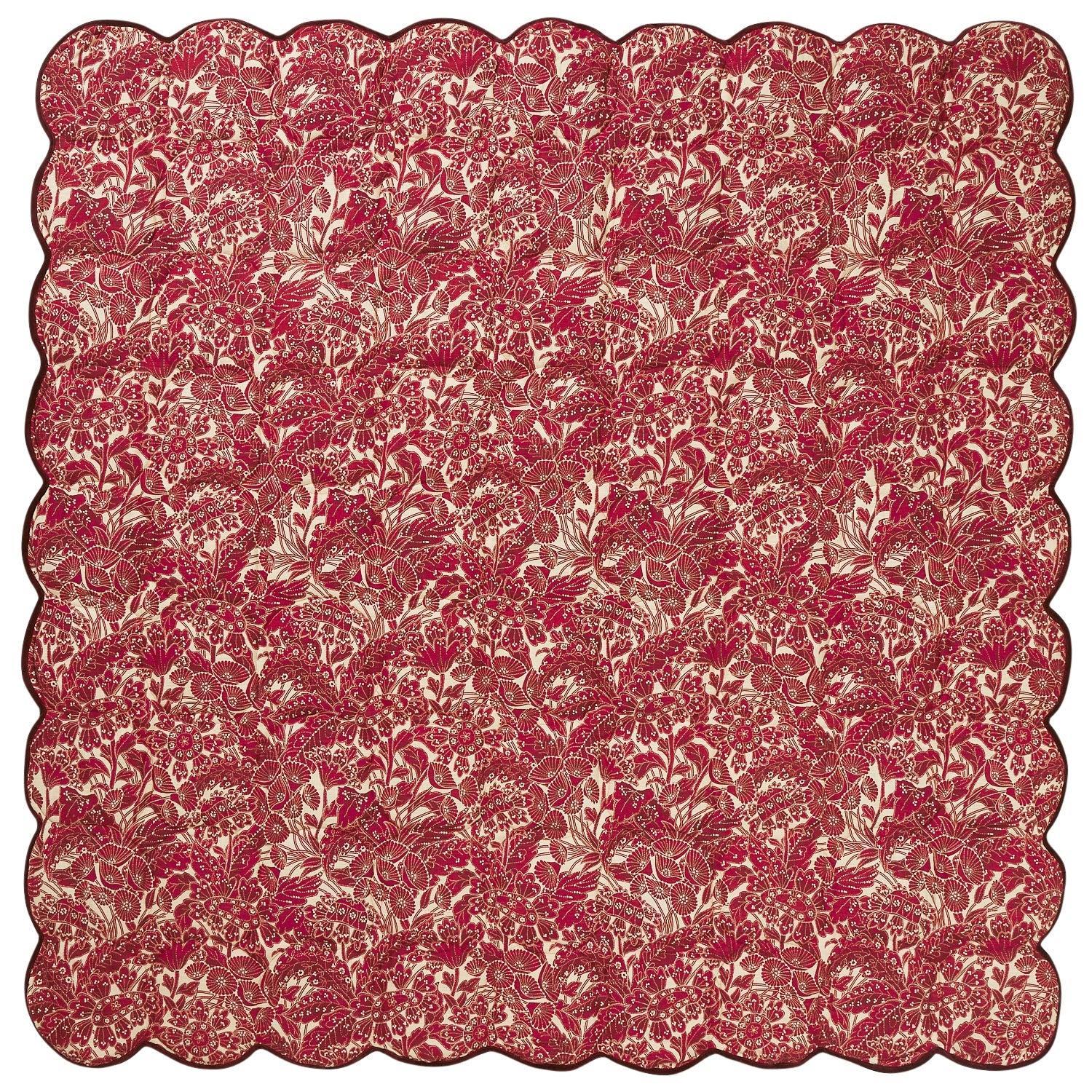 Lucia Scalloped Coverlet-Soft Furnishings-Sage & Clare-The Bay Room