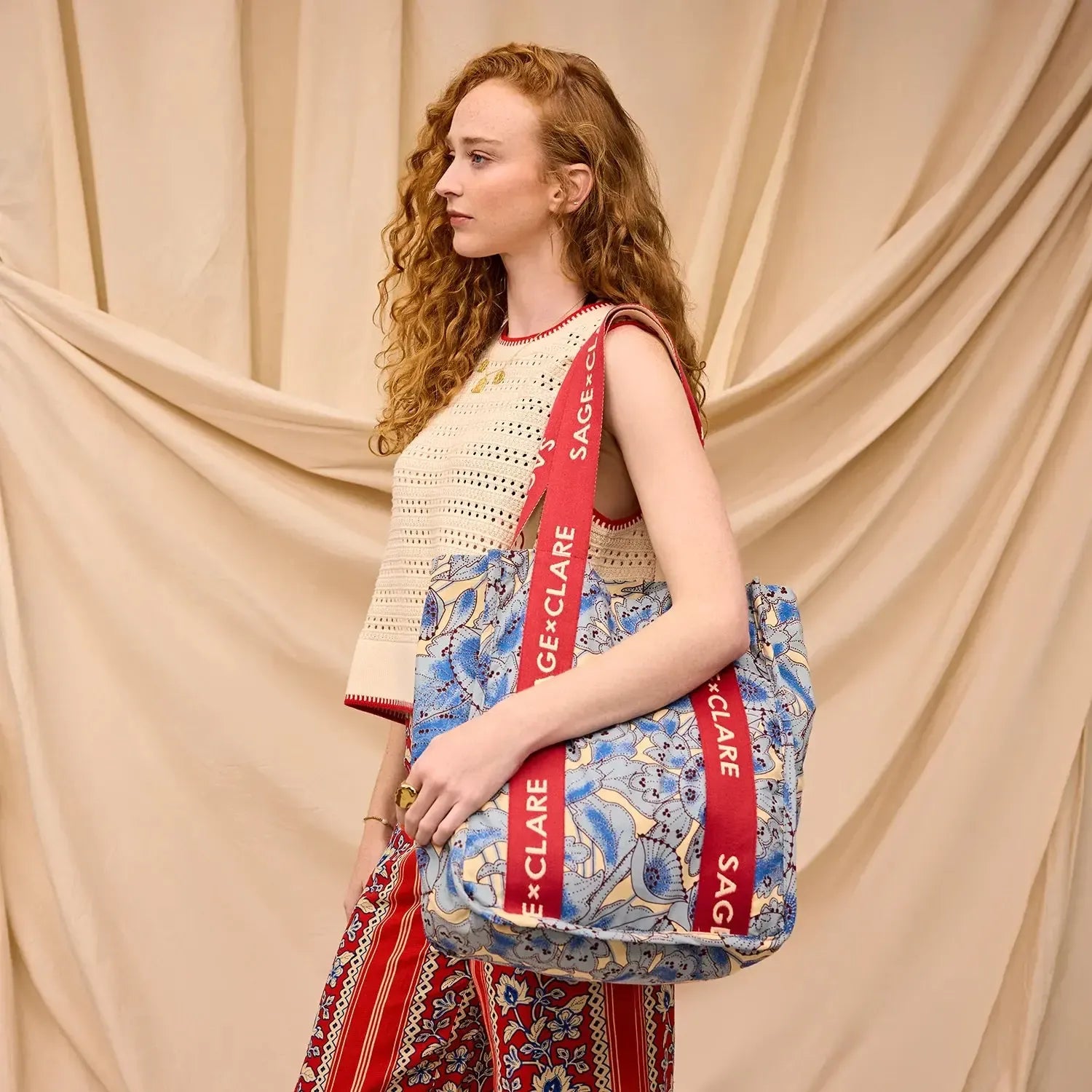 Lucia Tote Bag-Bags & Clutches-Sage & Clare-The Bay Room