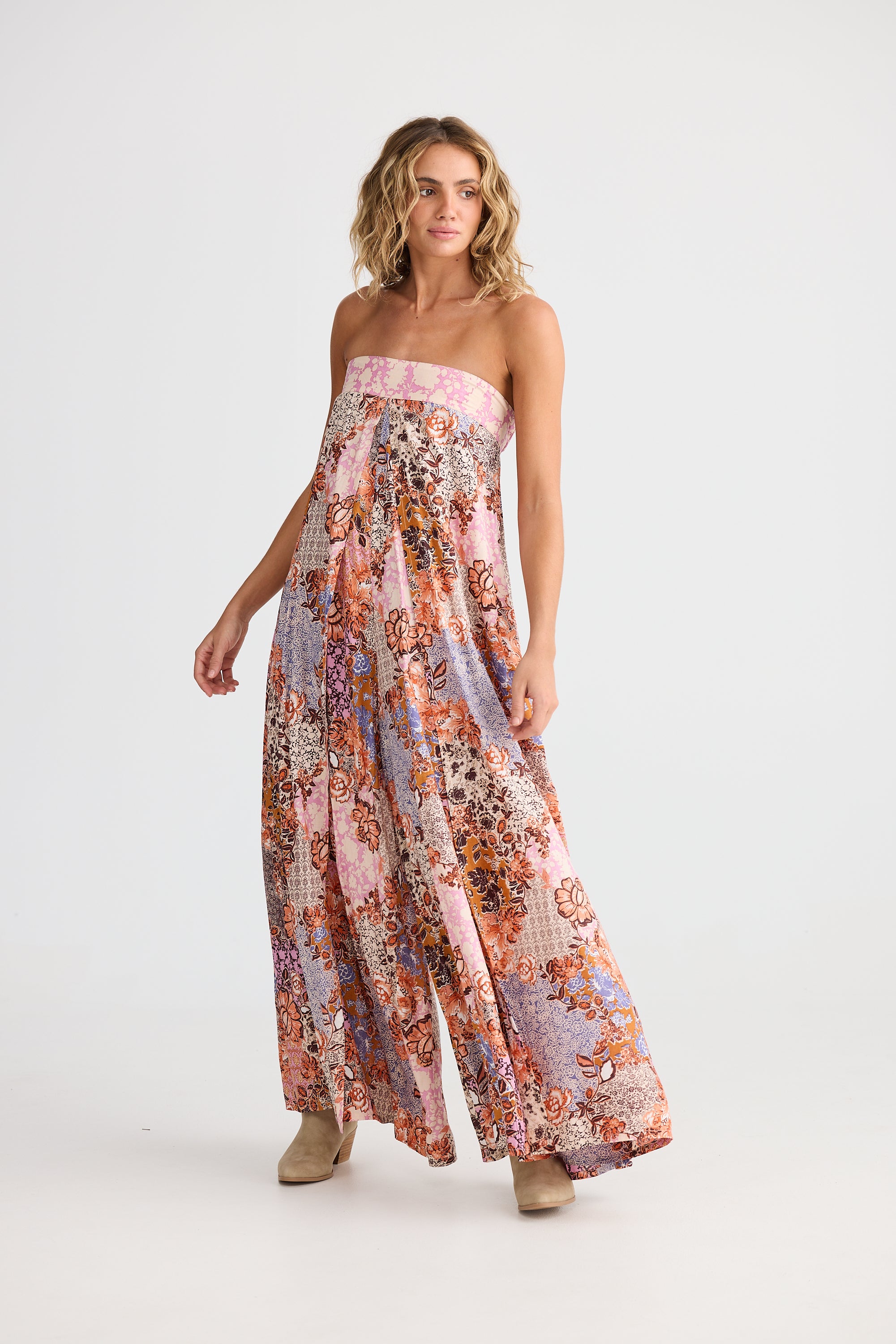 Lucky Charm Jumpsuit - Dream Weaver/Meadow Muse-Playsuits, Jumpsuits & Overalls-Talisman-The Bay Room