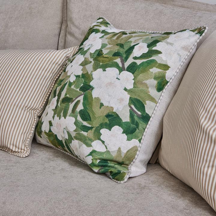 Lucy Floral Cushion 50x50cm-Soft Furnishings-Madras Link-The Bay Room