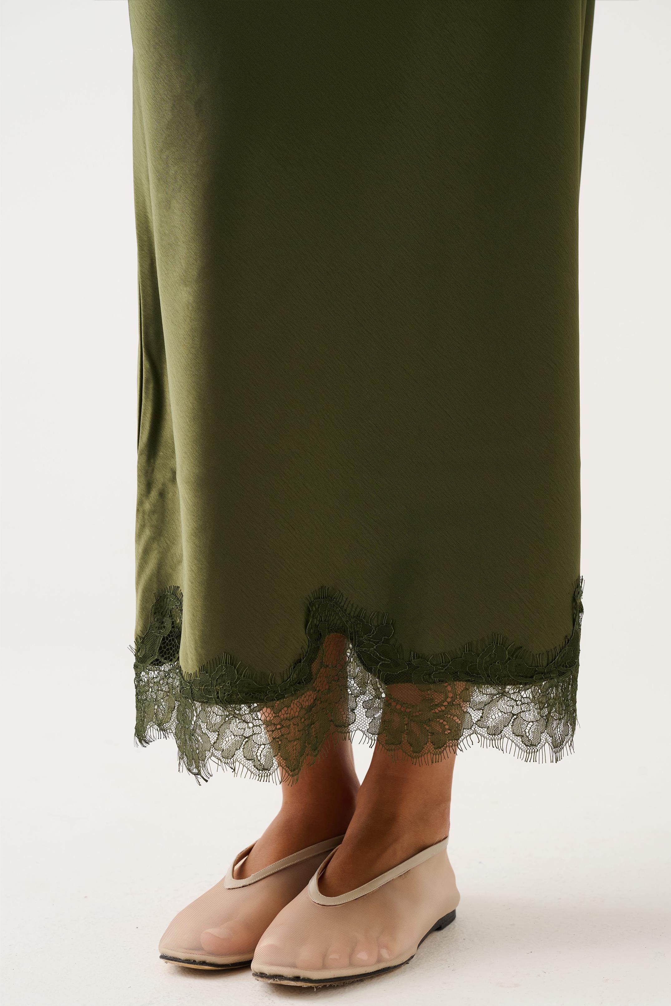 Luna Skirt - Khaki-Skirts-Cartel & Willow-The Bay Room