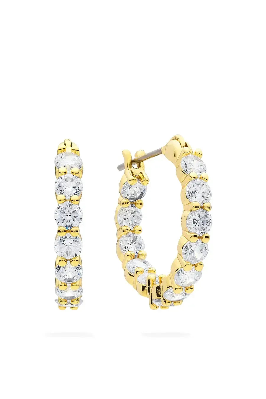 Luxe Audrey Gold Hoop-Jewellery-Liberte-The Bay Room