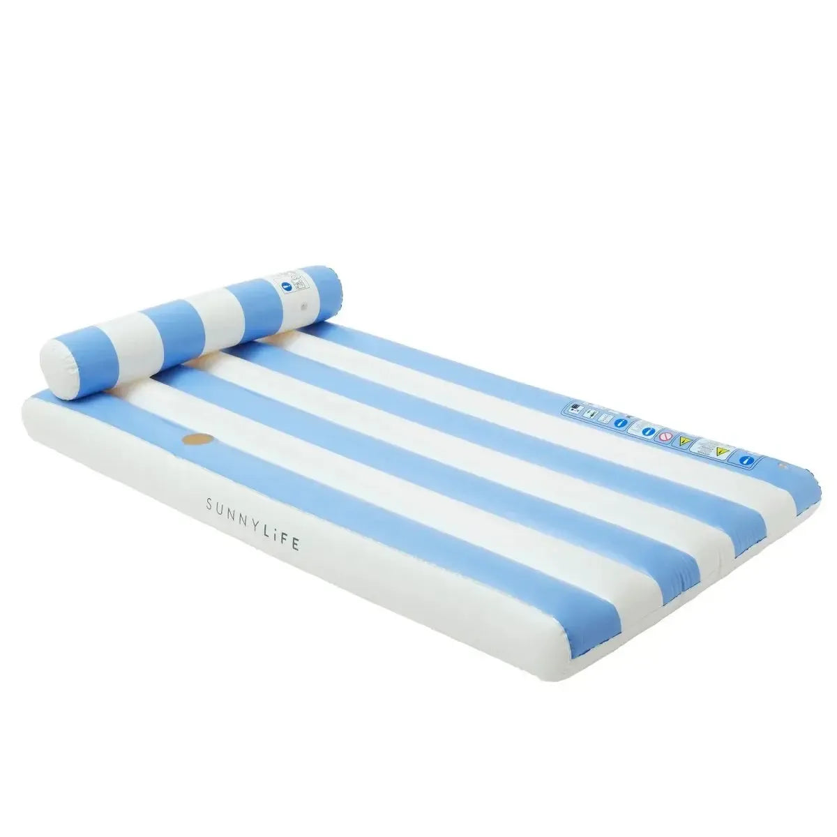 Luxe Lilo Blue Stripe-Travel & Outdoors-Sunny Life-The Bay Room