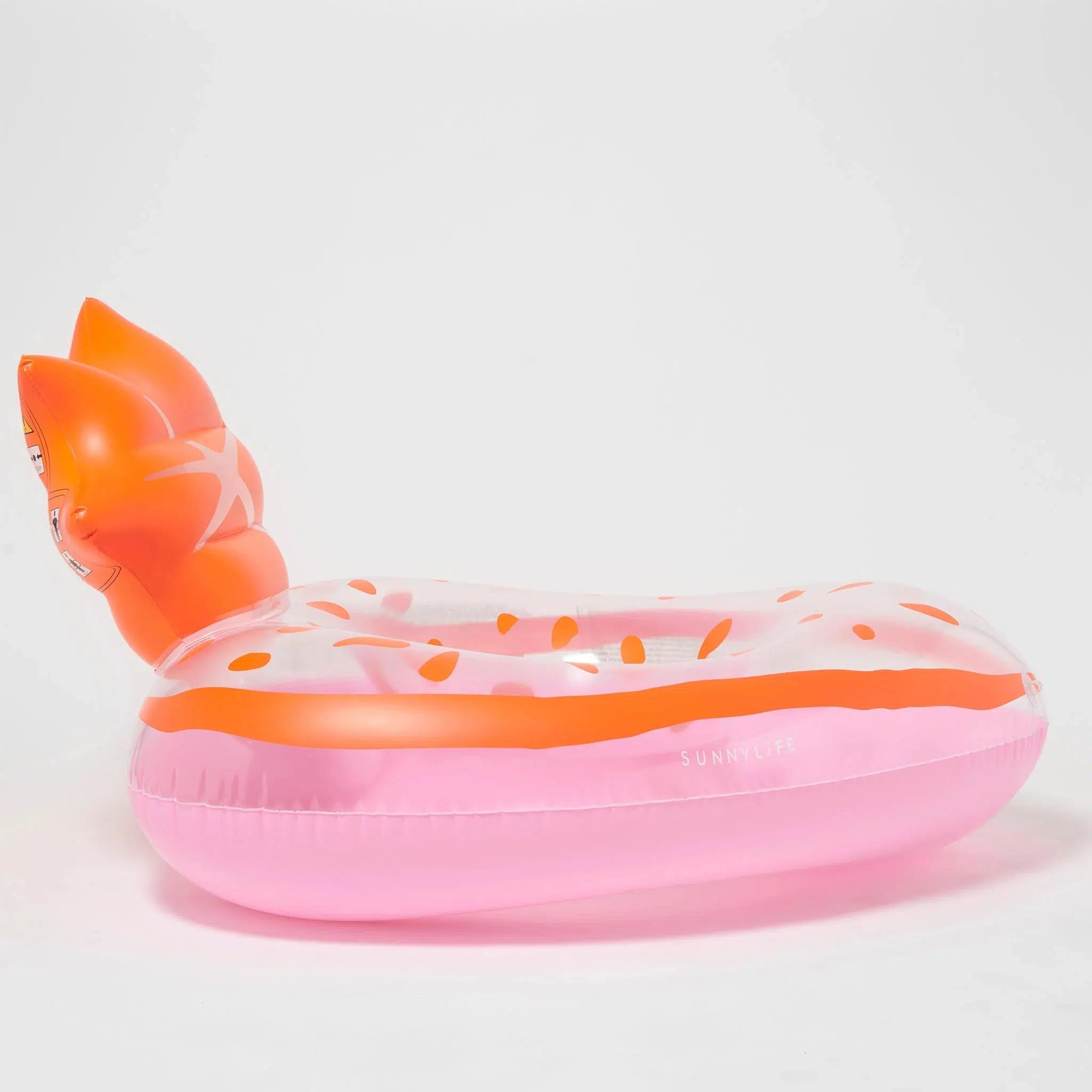 Luxe Tube Pool Ring Strawberry Pink-Travel & Outdoors-Sunny Life-The Bay Room