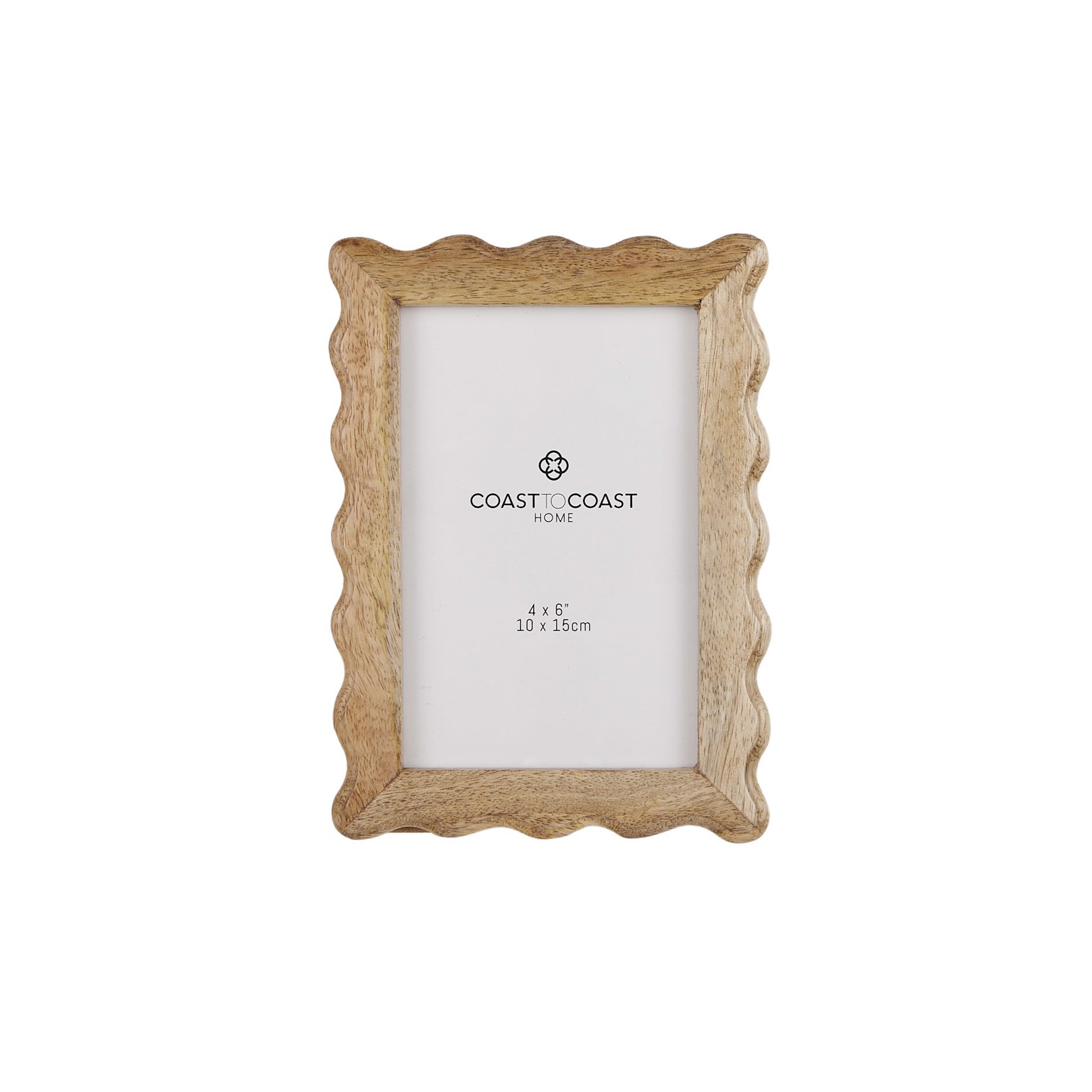 Lyall Wood 4x6'' Photo Frame 12x17cm - Natural-Decor Items-Coast To Coast Home-The Bay Room