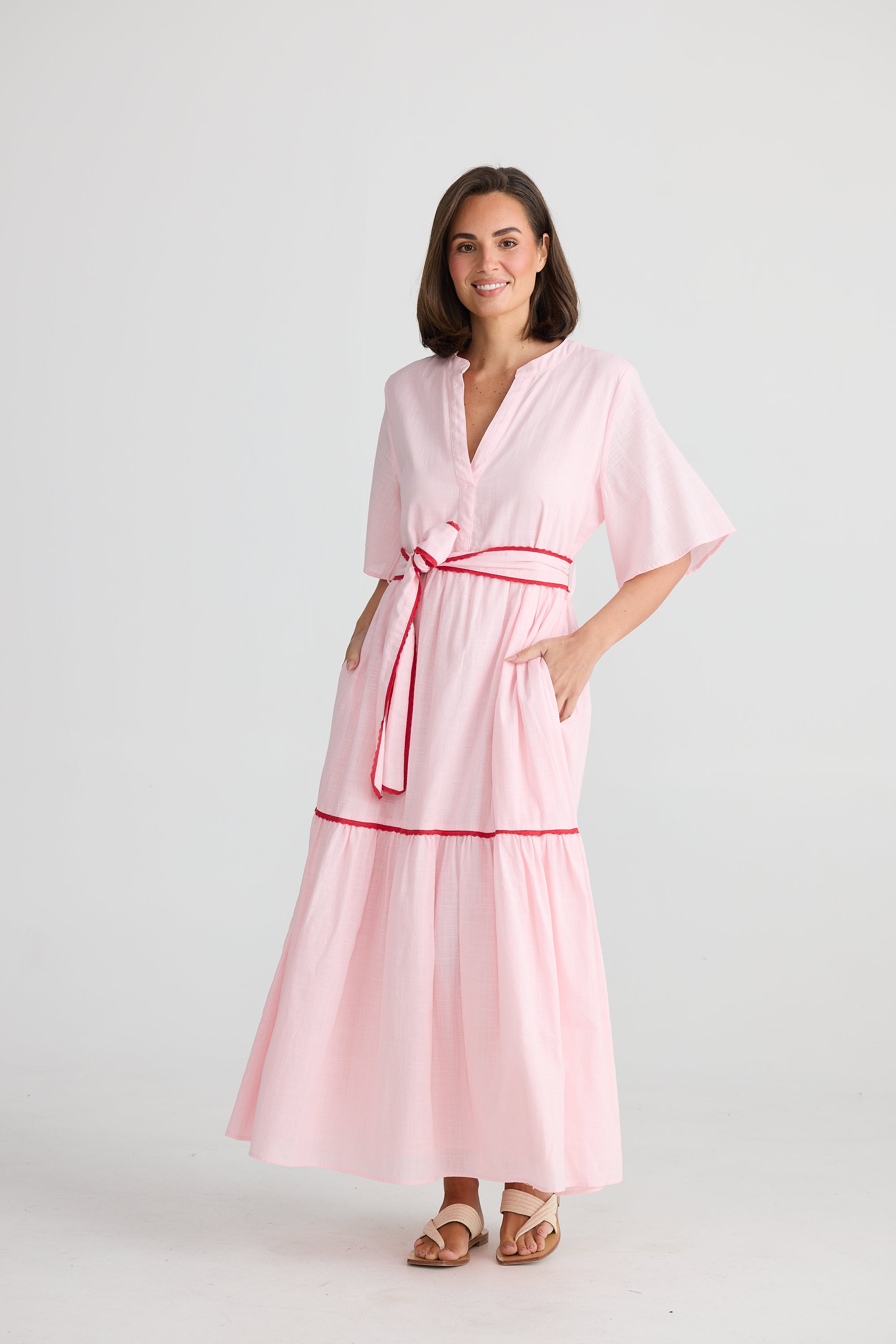 Lynwood Dress - Pink-Dresses-Holiday-The Bay Room