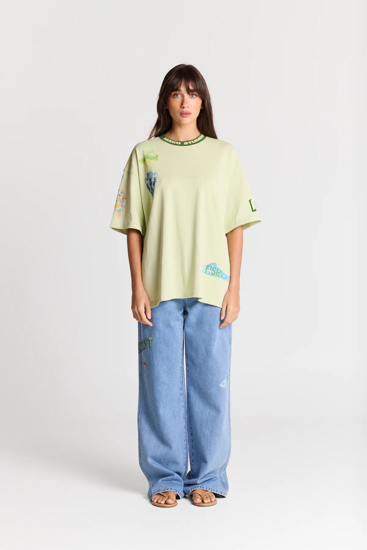 Tattoo Studio Oversized Tee