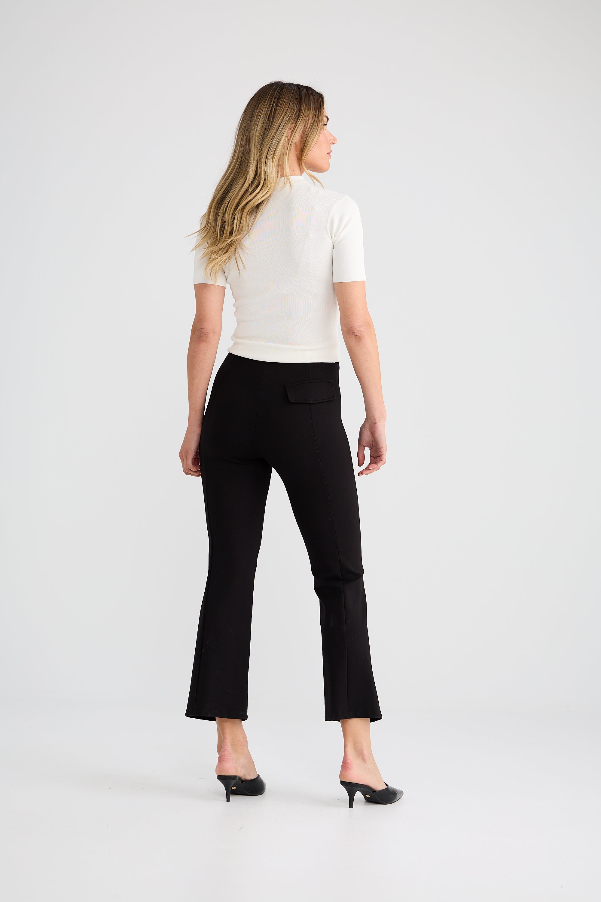 Mackenzie Pant - Black-Pants-Brave & True-The Bay Room