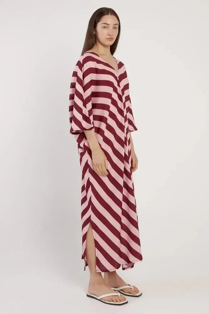 Madeira Dress - Candy Stripe-Dresses-Fate + Becker-The Bay Room