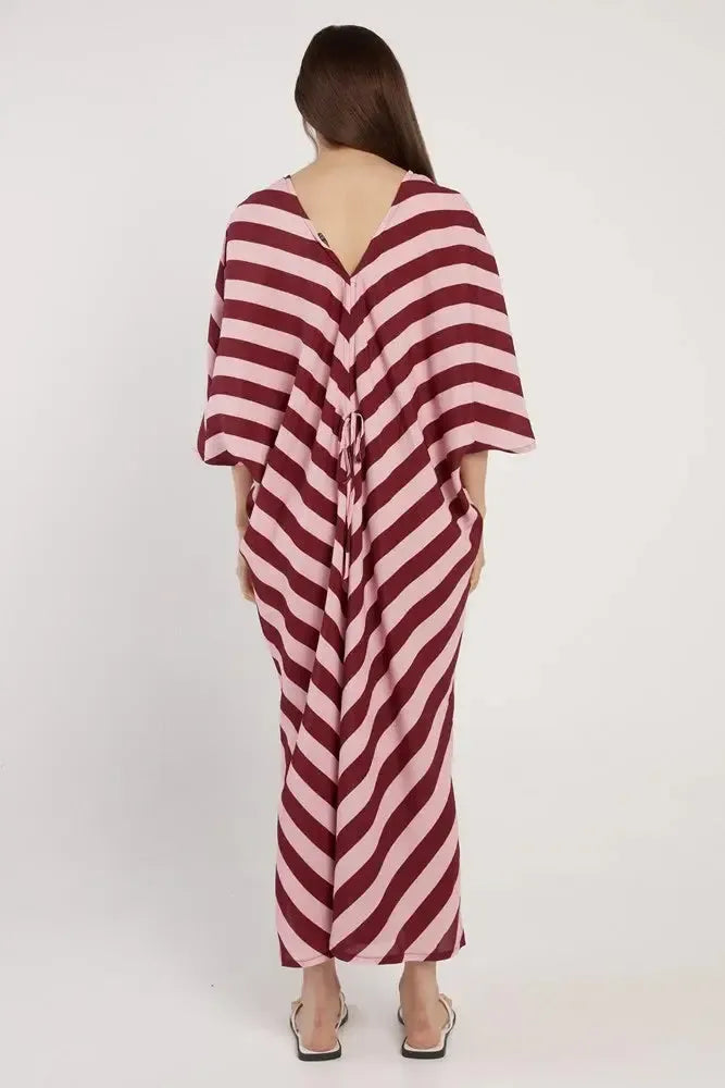 Madeira Dress - Candy Stripe-Dresses-Fate + Becker-The Bay Room