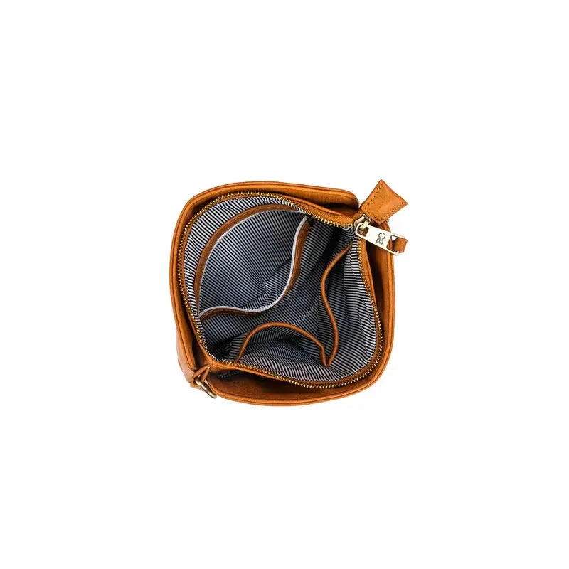 Maggie Tan 3 Compartment Crossbody Bag-Bags & Clutches-Black Caviar Designs-The Bay Room