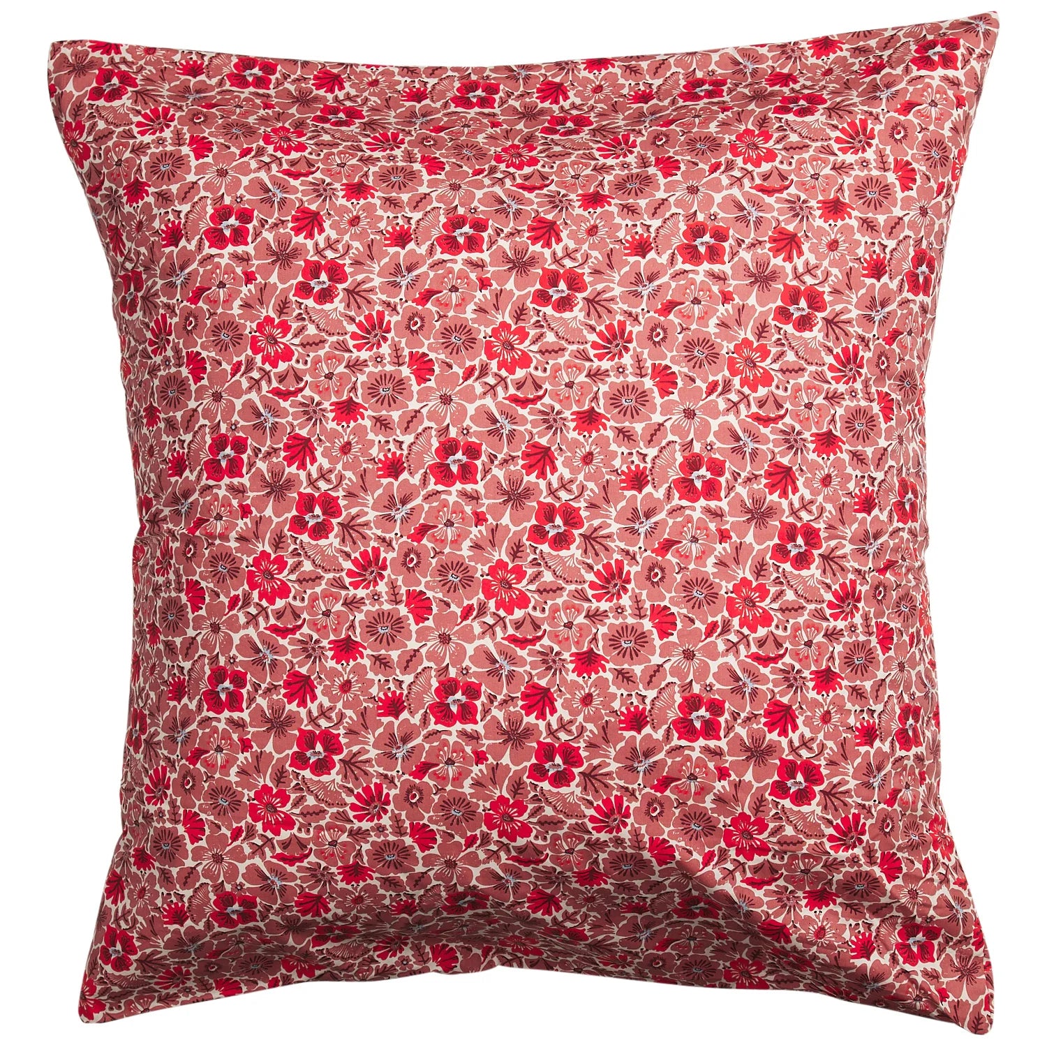 Magnolia Cotton Euro Pillowcase Set - Poppy-Soft Furnishings-Sage & Clare-The Bay Room