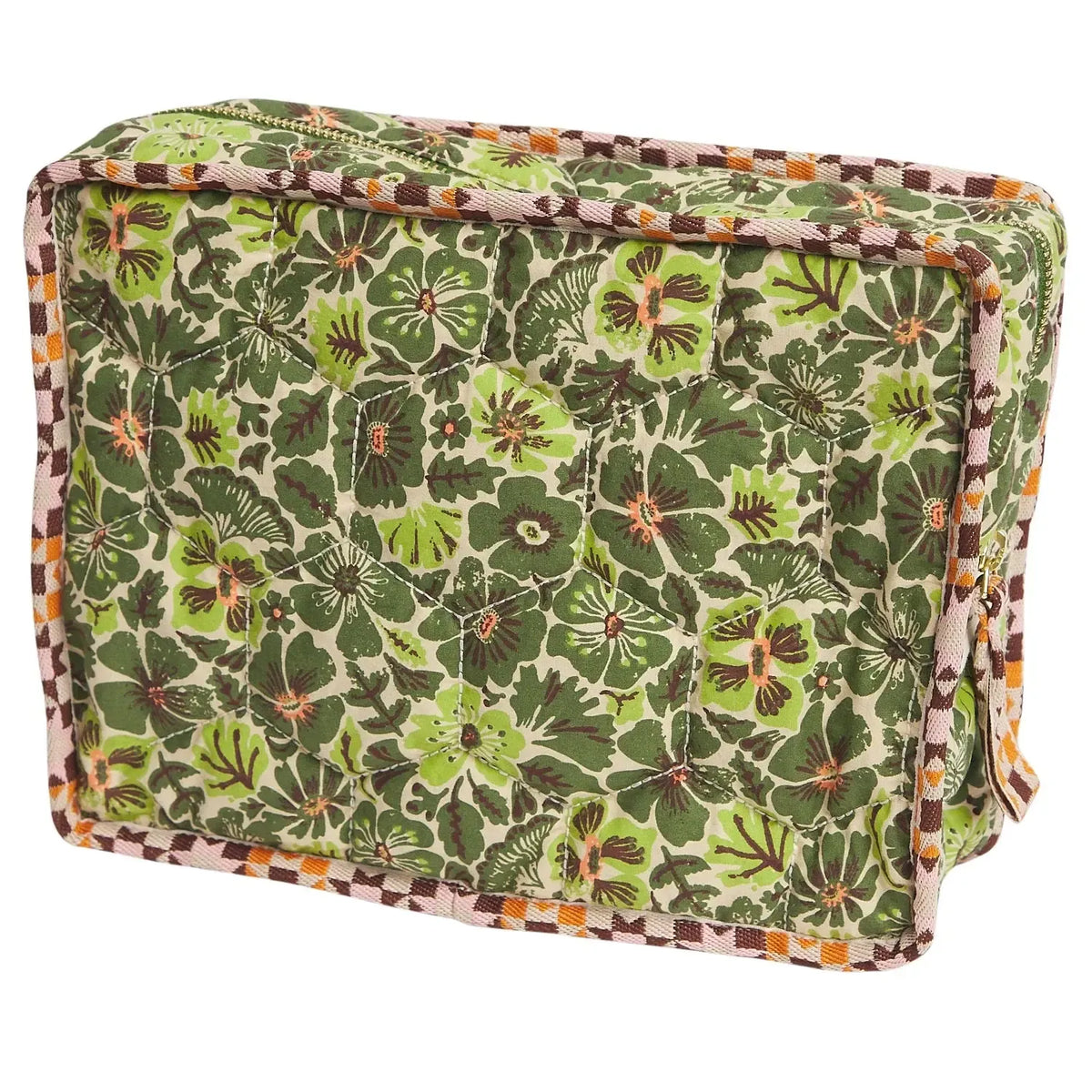 Magnolia Vanity Bag - Cactus Green-Beauty & Well-Being-Sage & Clare-The Bay Room