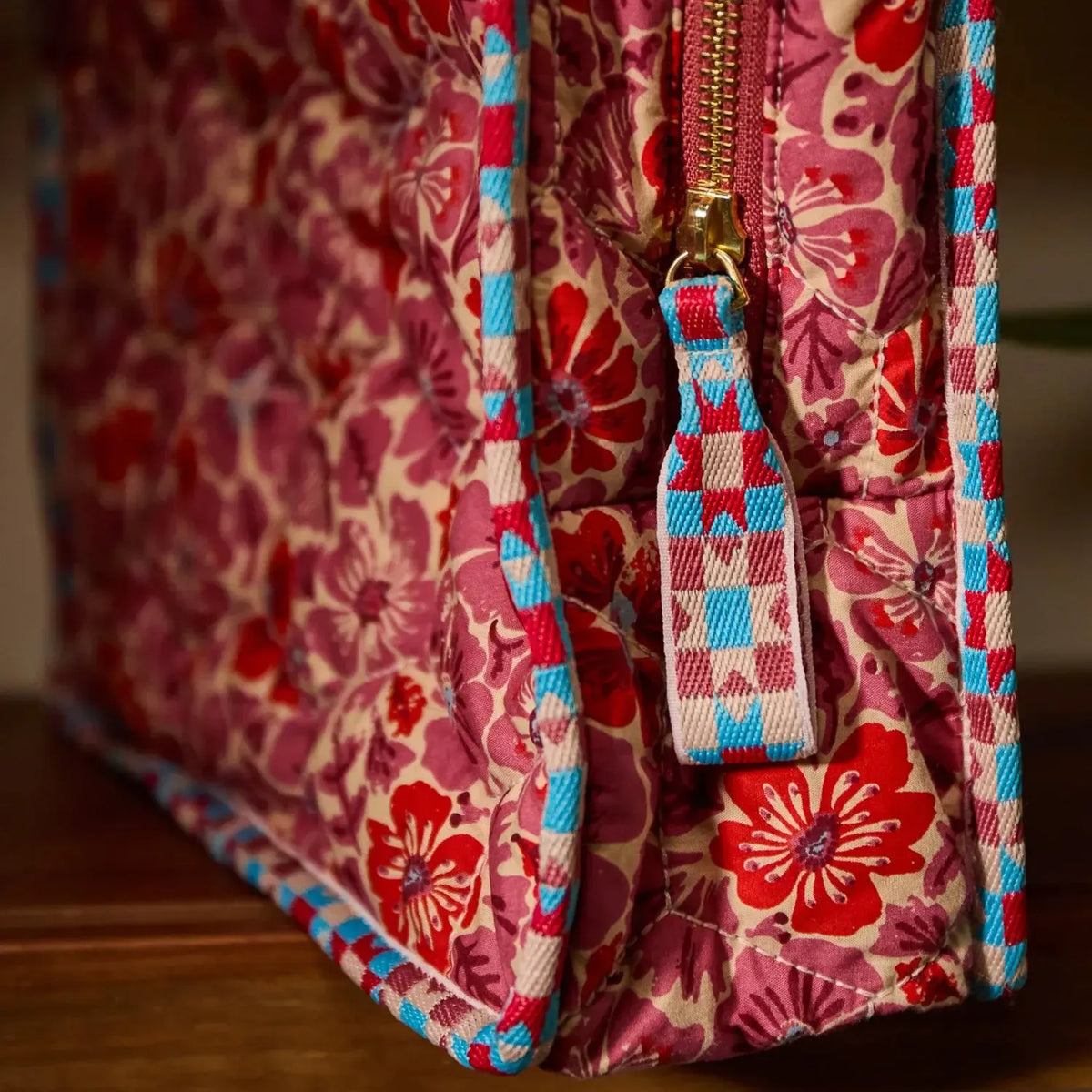 Magnolia Vanity Bag - Poppy-Beauty & Well-Being-Sage & Clare-The Bay Room