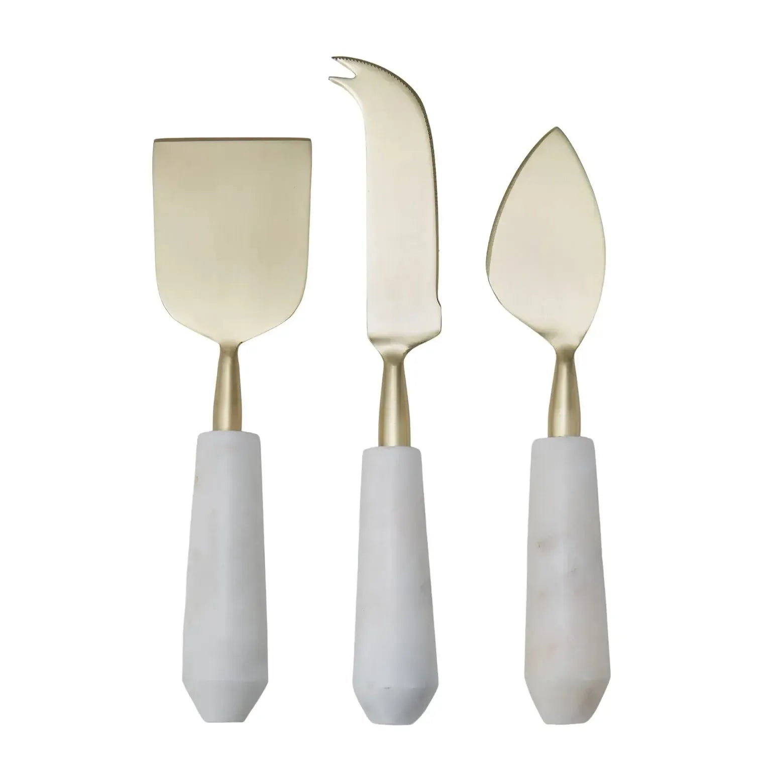 Marble and Stainless Steel Cheese Knife Set/3-Dining & Entertaining-Amalfi-The Bay Room