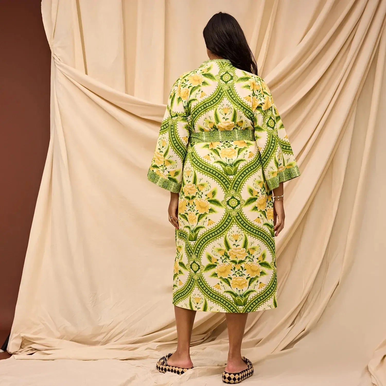 Margaret Cotton Robe-Soft Furnishings-Sage & Clare-The Bay Room