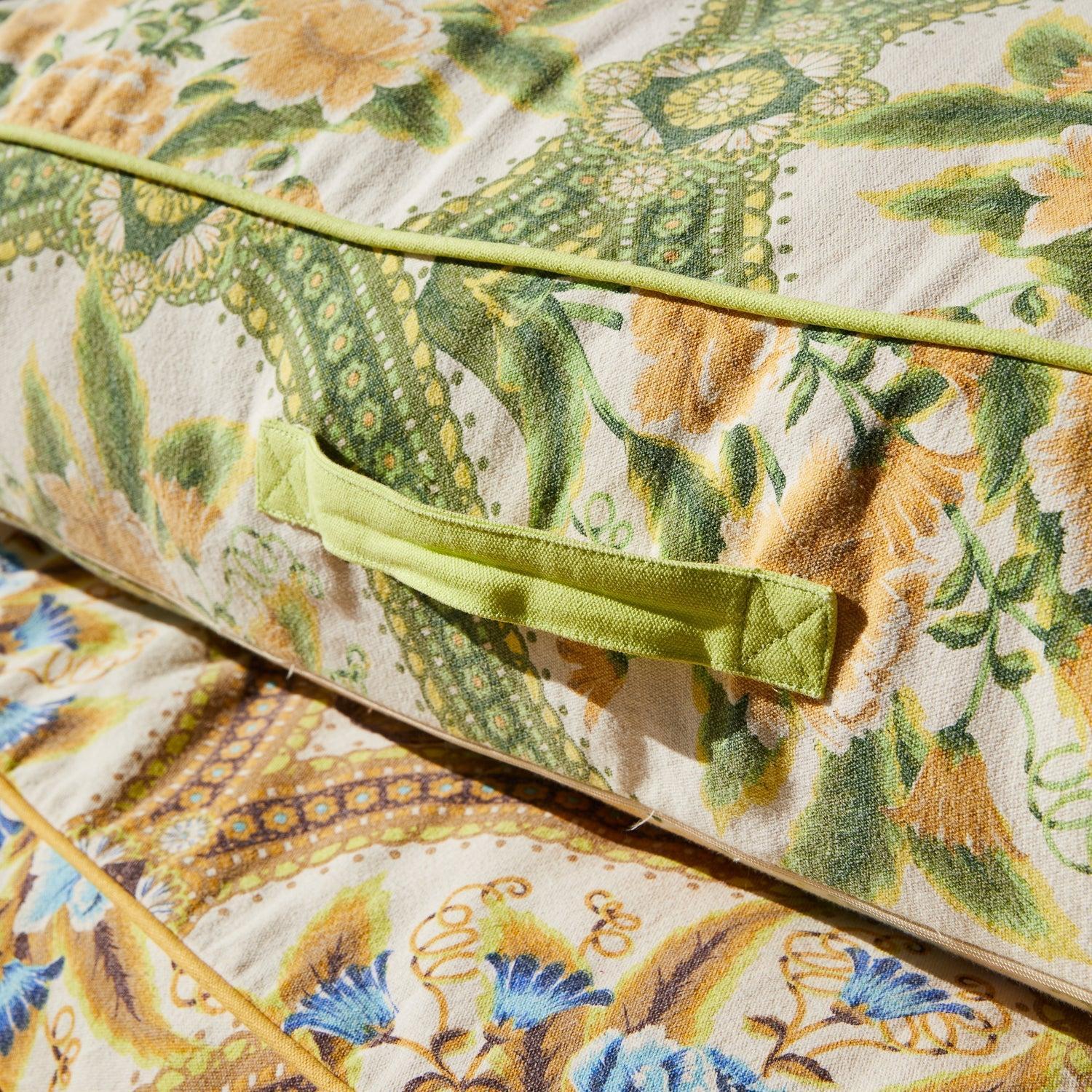 Margaret Floor Cushion - La Palma-Soft Furnishings-Sage & Clare-The Bay Room