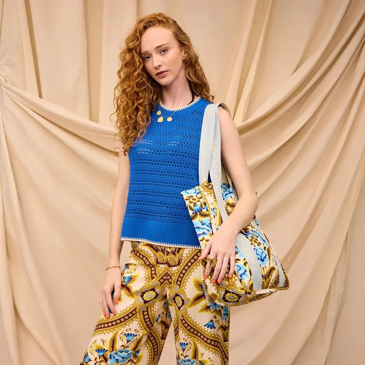 Margaret Tote Bag-Bags & Clutches-Sage & Clare-The Bay Room