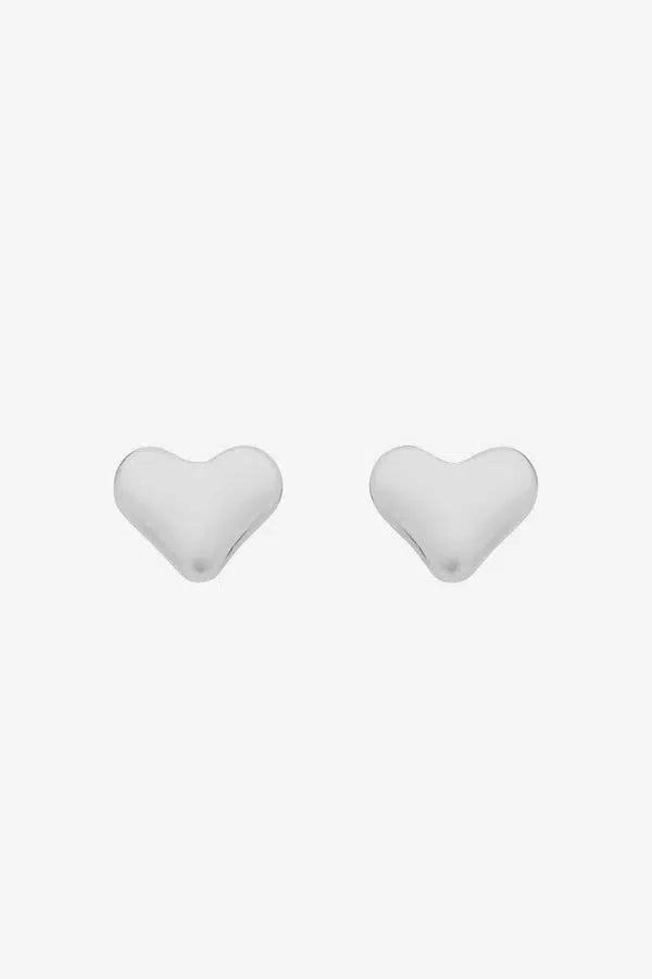 Mariel Silver Heart Earring-Jewellery-Liberte-The Bay Room