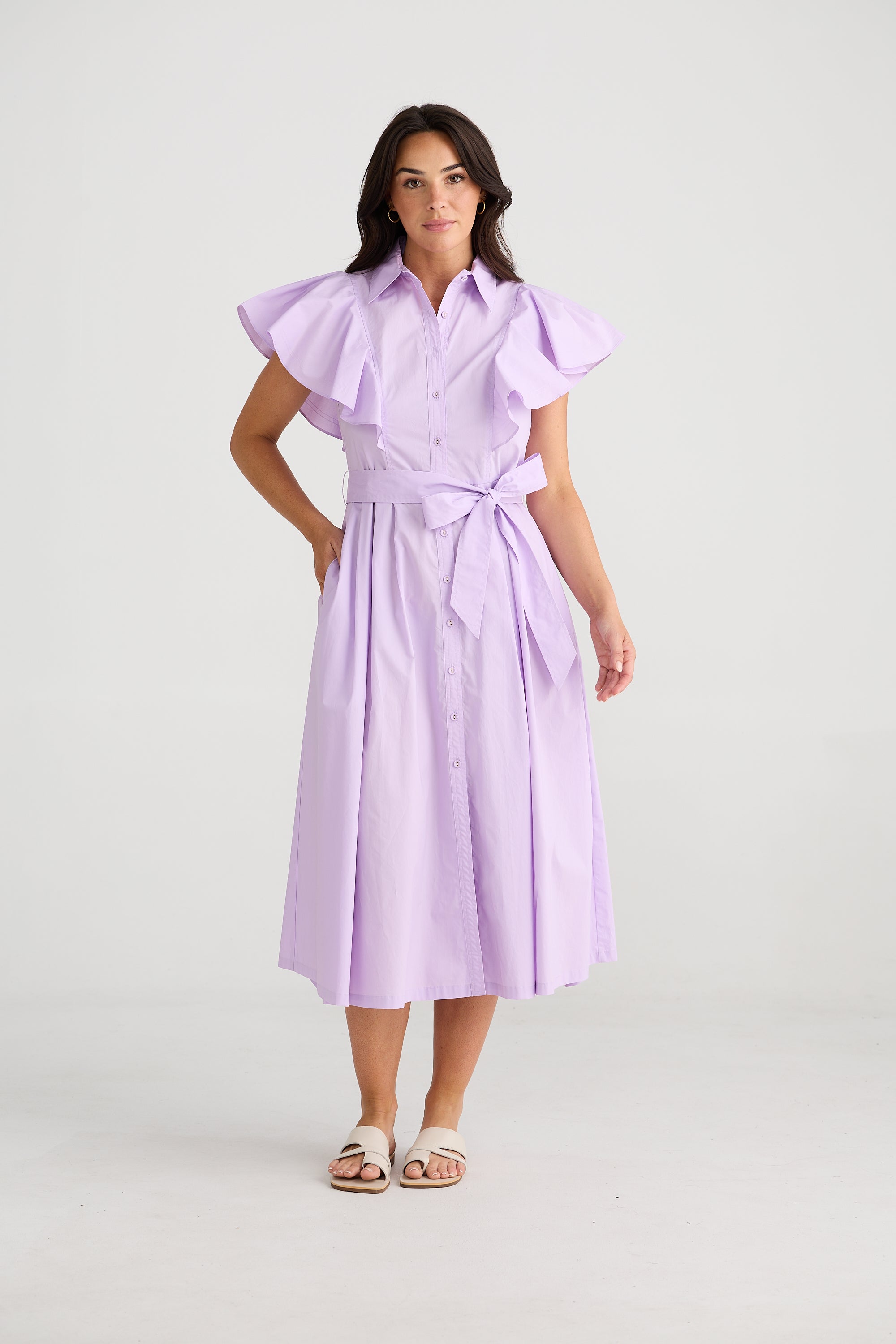 Marigold Dress - Lilac-General-Brave & True-The Bay Room