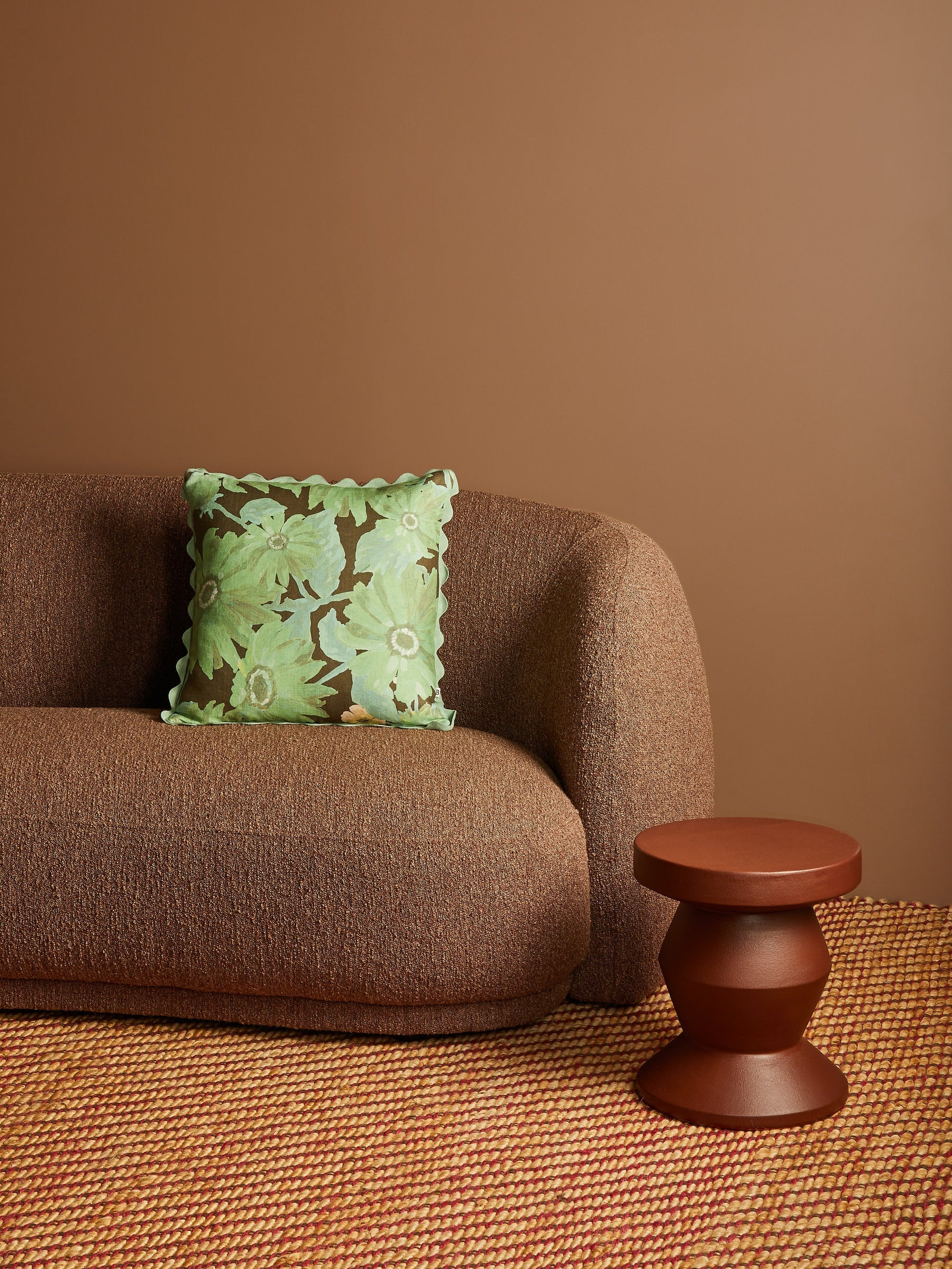 Marigold Khaki 50cm Cushion-Soft Furnishings-Bonnie & Neil-The Bay Room