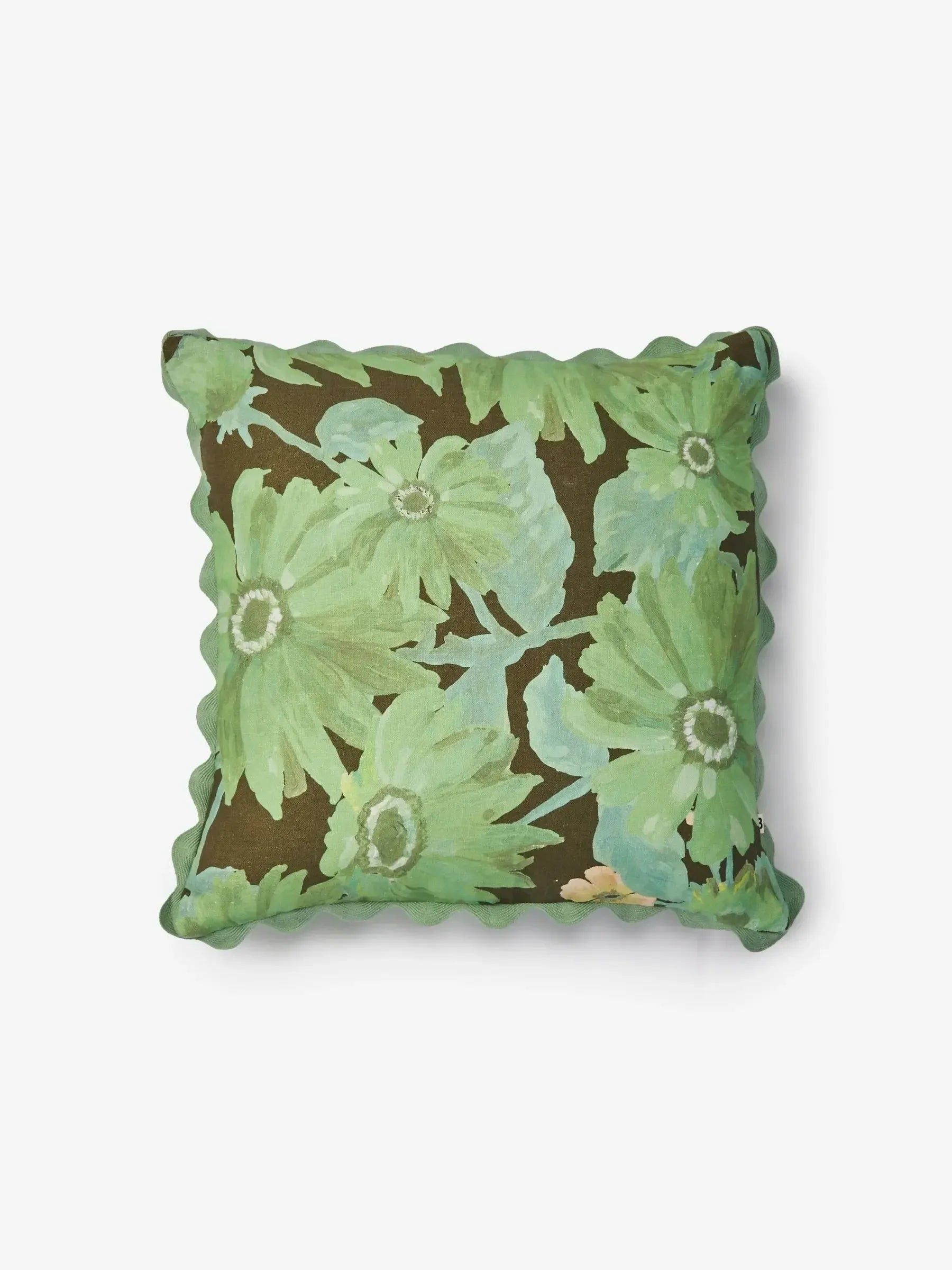 Marigold Khaki 50cm Cushion-Soft Furnishings-Bonnie & Neil-The Bay Room