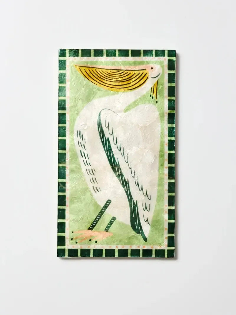 Mariner Wall Art Pelican-Wall Decor-Jones & Co-The Bay Room