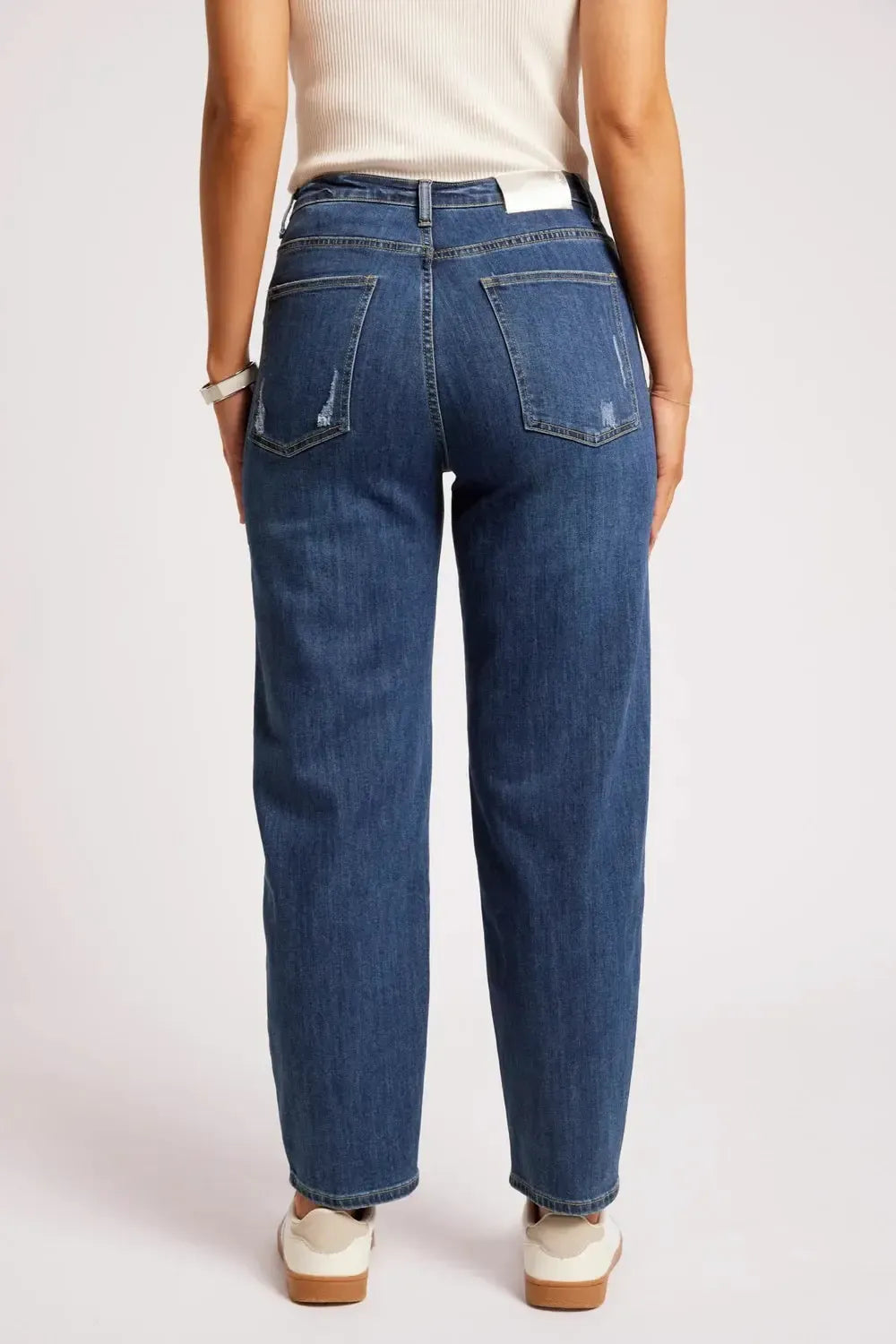 Maris Barrel Denim Jean - Denim-Jeans-Eb & Ive-The Bay Room
