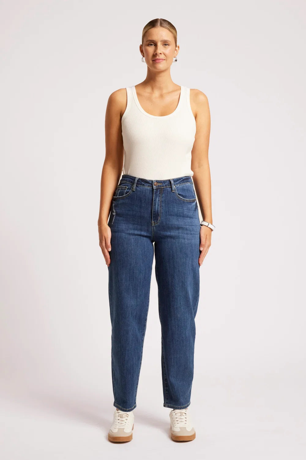 Maris Barrel Denim Jean - Denim-Jeans-Eb & Ive-The Bay Room