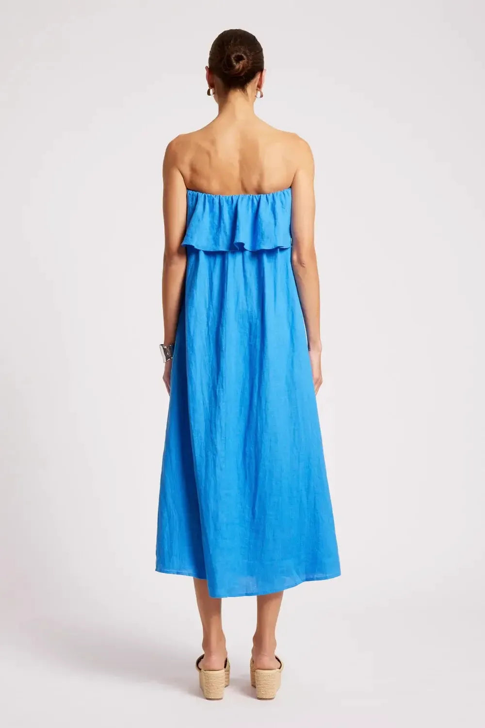 Maris Strapless Dress - Marine-Dresses-Eb & Ive-The Bay Room