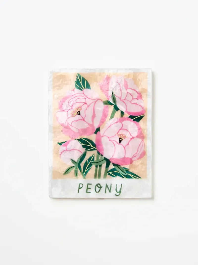 Market Wall Art Peony-Wall Decor-Jones & Co-The Bay Room