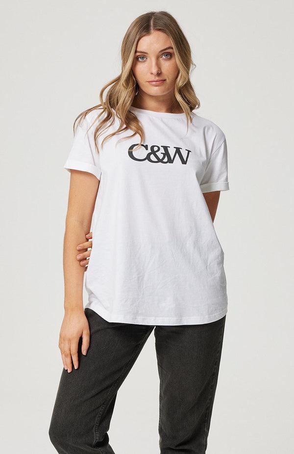 Marlo Tee - White-Tops-Cartel & Willow-The Bay Room