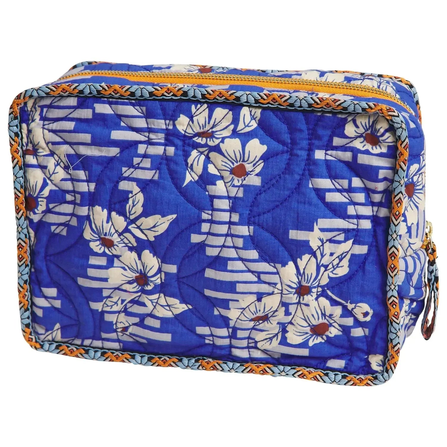 Marta Vanity Bag - Ultramarine-Beauty & Well-Being-Sage & Clare-The Bay Room